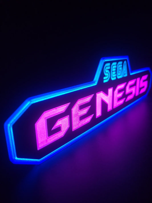 SEGA Genesis Light Box Sign