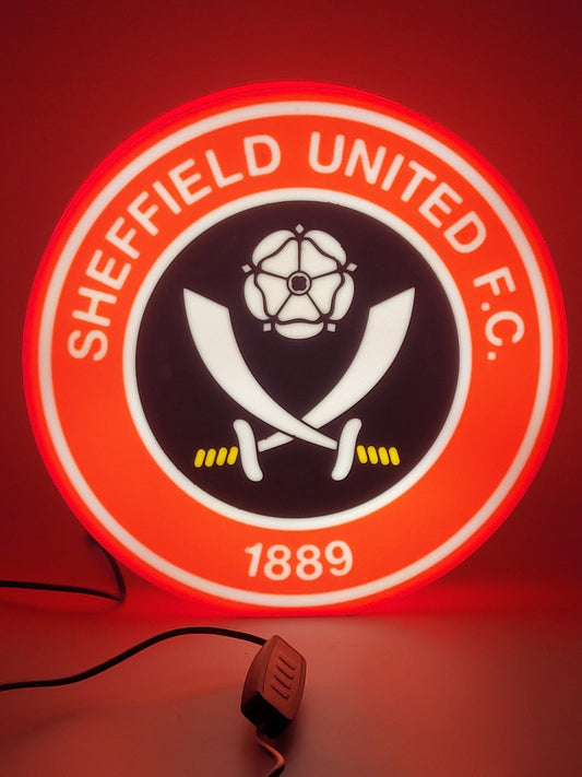 Sheffield United F.C. Light Box Sign