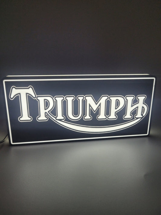 Triumph Light Box Sign