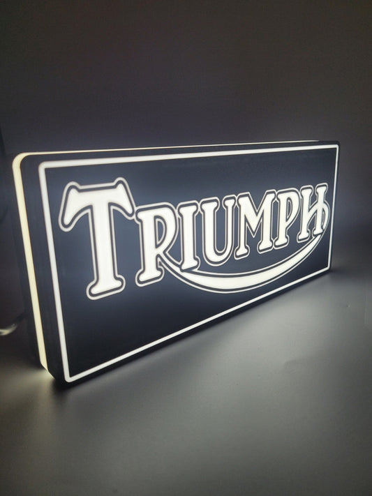 Triumph Light Box Sign
