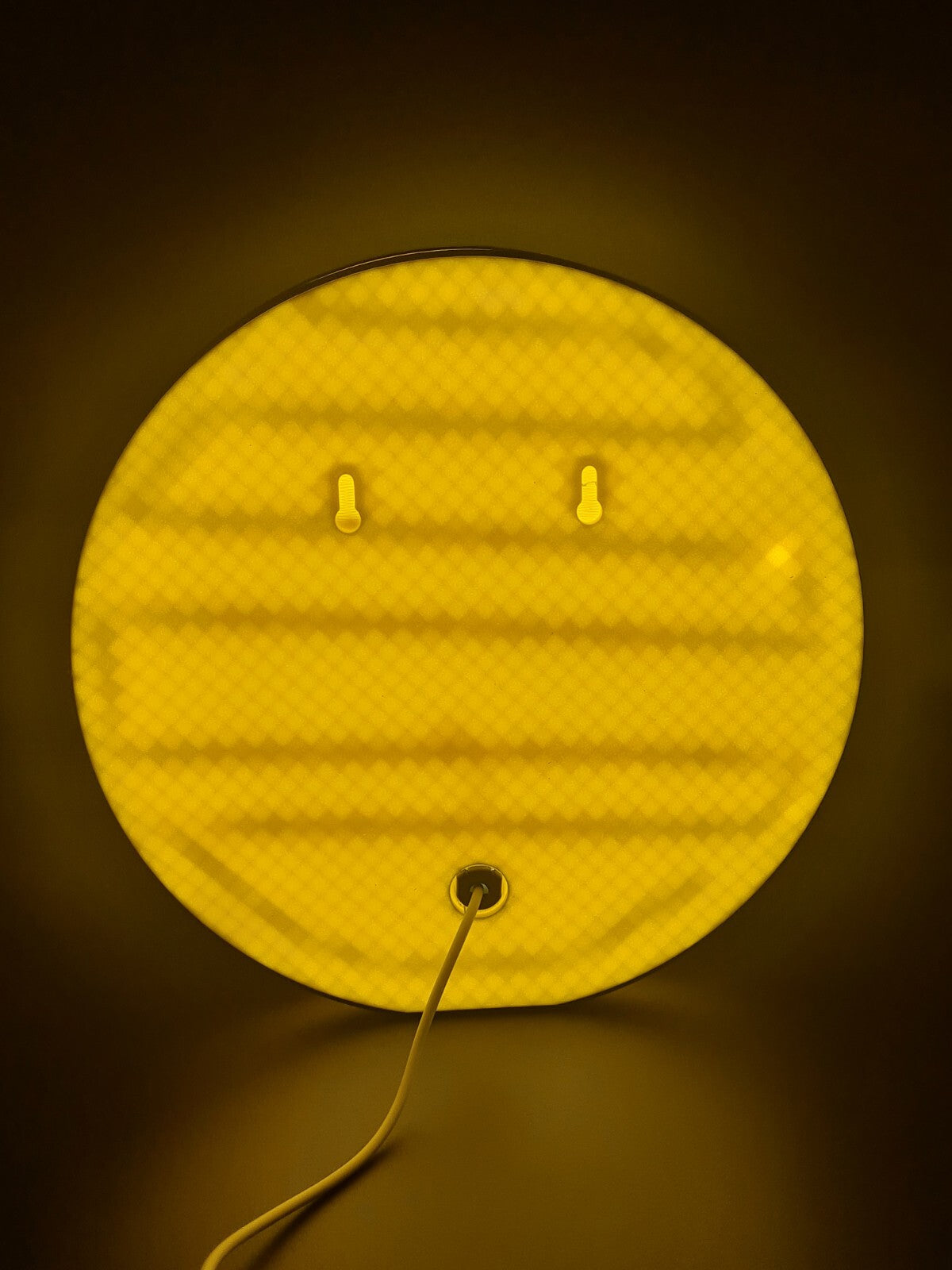 VW Yellow Light Box Sign